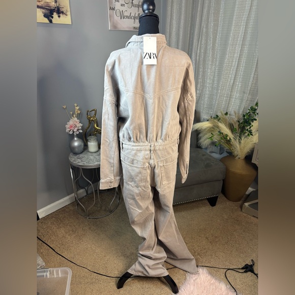 Tan Zara Jumpsuit - Picture 3 of 6